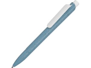 Ручка шариковая «ECO W» из пшеничной соломы - светло-синий
