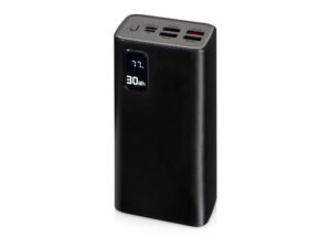 Портативный внешний аккумулятор «FAST», 30000 mAh - черный