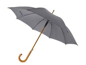 Зонт-трость «Радуга» - серый