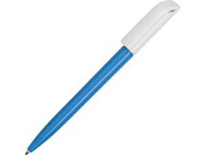 Ручка пластиковая шариковая «Миллениум Color BRL» - голубой/белый