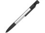Ручка-стилус металлическая шариковая «Multy» - серебристый/черный