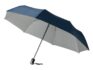 Зонт складной «Alex» - темно-синий/серебристый