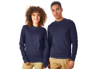 Свитшот «Motion» с начесом, унисекс - XL, синий navy