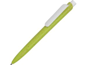 Ручка шариковая «ECO W» из пшеничной соломы - зеленое яблоко
