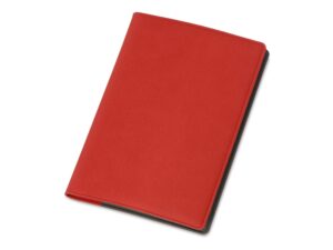 Обложка для паспорта с RFID защитой отделений для пластиковых карт «Favor» - красный/серый