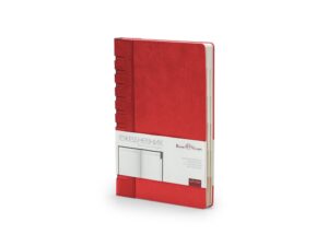 Ежедневник недатированный с индексами А5 «Bergamo» - A5, красный
