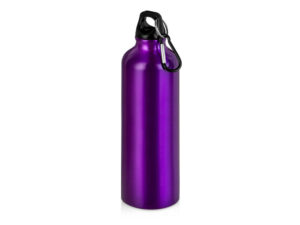 Бутылка «Hip M» с карабином, 770 мл - пурпурный