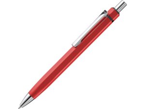 Ручка металлическая шариковая шестигранная «Six» - красный