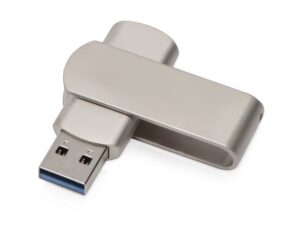 USB 2.0- флешка на 8Гб «Setup» - 16Gb, серебристый