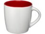 Керамическая чашка «Aztec» - белый/красный