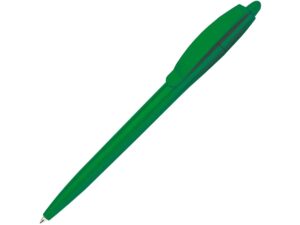 Ручка пластиковая шариковая «Монро» - зеленый глянцевый