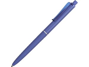 Ручка пластиковая soft-touch шариковая «Plane» - светло-синий