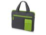 Конференц сумка для документов «Session» - серый/зеленый