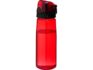 Бутылка спортивная «Capri» - прозрачный, красный
