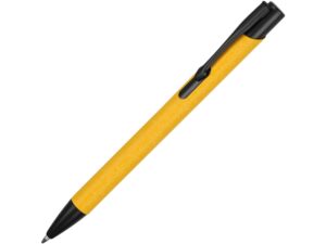 Ручка металлическая шариковая «Crepa» - желтый/черный