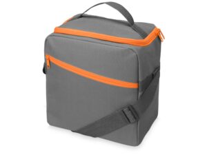Изотермическая сумка-холодильник «Classic» - серый/оранжевый