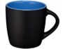 Керамическая чашка «Riviera» - черный/синий