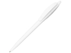 Ручка пластиковая шариковая «Монро» - белый глянцевый