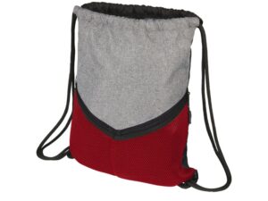 Спортивный рюкзак-мешок - серый/красный