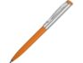 Ручка металлическая шариковая «Карнеги» - оранжевый/серебристый