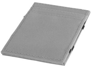 Бумажник «Adventurer» с защитой от RFID считывания - серый/черный