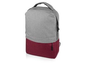 Рюкзак «Fiji» с отделением для ноутбука - серый/бордовый