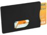 Защитный RFID чехол для кредитной карты «Arnox» - черный
