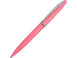 Ручка пластиковая шариковая «Империал» - розовый глянцевый/серебристый