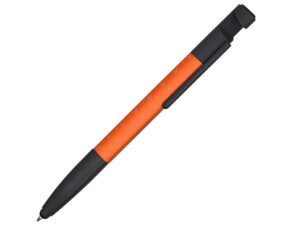 Ручка-стилус металлическая шариковая «Multy» - оранжевый
