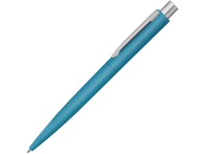 Ручка шариковая металлическая «Lumos Gum» soft-touch - голубой