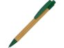 Ручка шариковая «Borneo» - светло-коричневый/зеленый