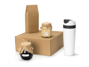 Подарочный набор «Tea Cup Superior Honey» - коричневый, белый