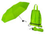 Зонт «Picau» из переработанного пластика в сумочке - зеленое яблоко