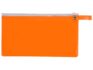 Пенал «Веста» - оранжевый прозрачный/белый