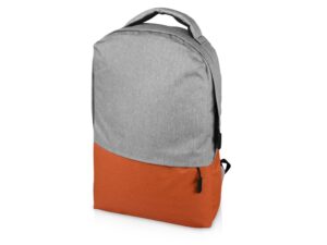 Рюкзак «Fiji» с отделением для ноутбука - серый/оранжевый