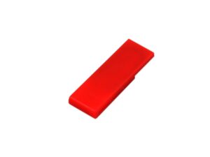 USB 2.0- флешка промо на 16 Гб в виде скрепки - 64Gb, красный