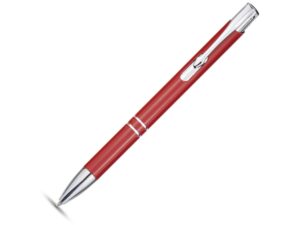 Ручка металлическая шариковая «Moneta» - синий, красный/серебристый