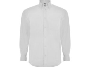 Рубашка «Aifos» мужская с длинным рукавом - S, белый