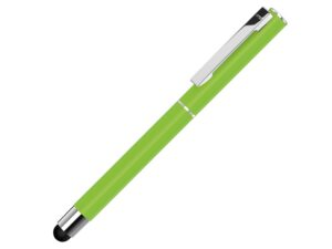Ручка металлическая стилус-роллер «STRAIGHT SI R TOUCH» - зеленое яблоко