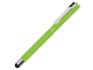 Ручка металлическая стилус-роллер «STRAIGHT SI R TOUCH» - зеленое яблоко