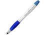 Ручка-стилус шариковая «Nash» с маркером - синий классический/серебристый