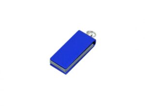 USB 2.0- флешка мини на 16 Гб с мини чипом в цветном корпусе - 32Gb, синий