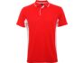 Рубашка поло «Montmelo» мужская - S, красный/белый