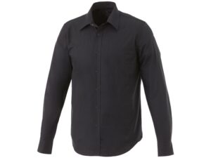 Рубашка «Hamell» мужская с длинными рукавами - L, черный