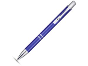 Ручка металлическая шариковая «Moneta» - синий, синий/серебристый