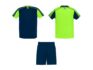 Спортивный костюм «Juve», унисекс - M, неоновый зеленый/нэйви