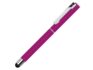 Ручка металлическая стилус-роллер «STRAIGHT SI R TOUCH» - розовый