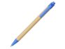 Ручка шариковая «Berk» - натуральный/синий