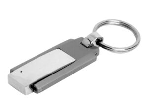 USB 2.0- флешка на 16 Гб в виде массивного брелока - 32Gb, серебристый
