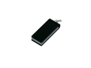 USB 2.0- флешка мини на 16 Гб с мини чипом в цветном корпусе - 32Gb, черный